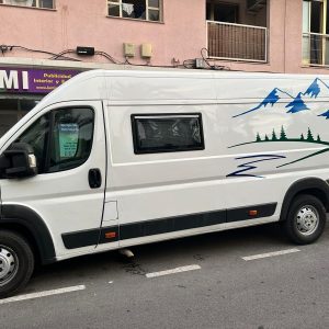 Vinilo montañas y rio